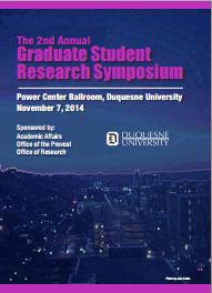 The 2nd Annual Graduate Student Research Symposium