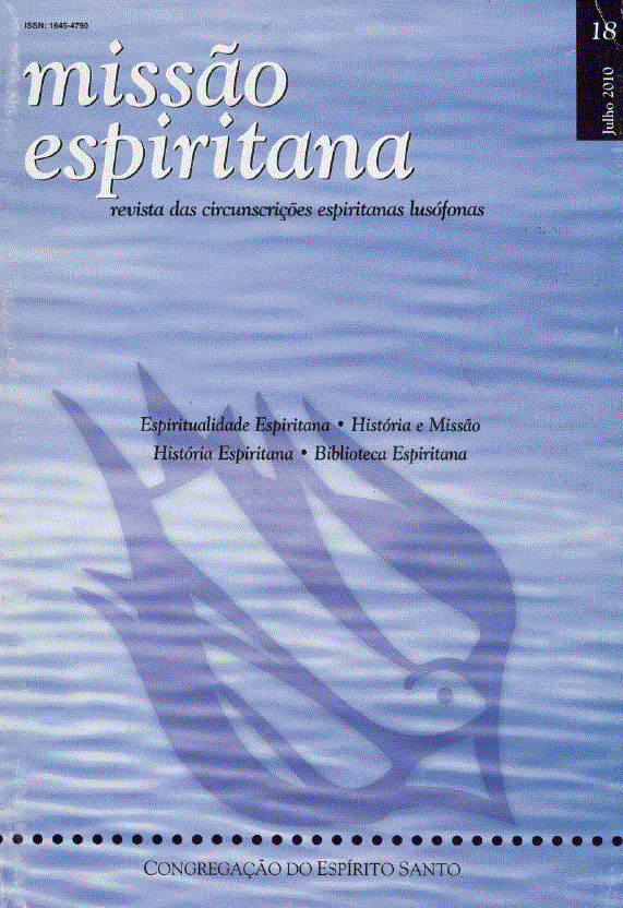 Cover of  Missão Espiritana Number 18