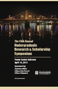 5th Annual Undergraduate Research & Scholarship Symposium