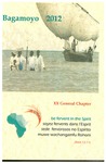 General Chapter 2012: Bagamoyo (English) by The Spiritan Congregation