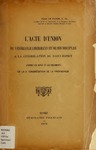 1848 L'Acte D'Union du Vénérable Libermann et de ses Disciples a La Congrégation du Saint-Esprit by Henri Le Floch